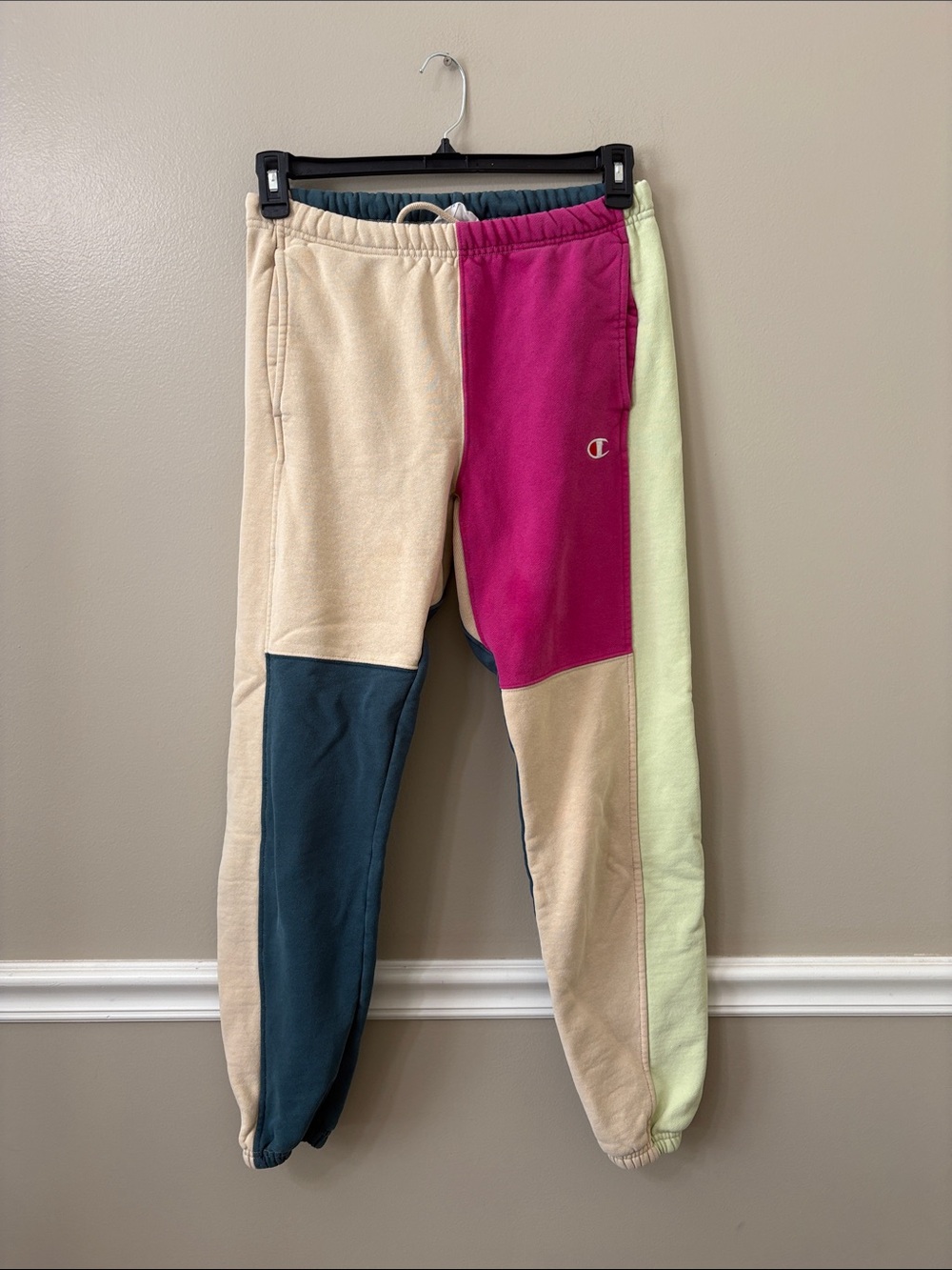 Champion Colorblock Reverse Weave Jogger Sweatpants